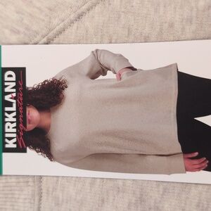 XL:  Kirkland Cozy Fleece Sweater